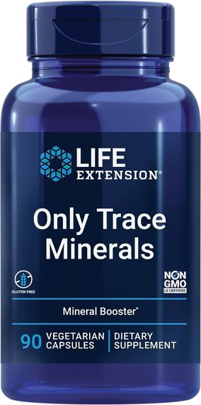 Мультиминеральный комплекс Life Extension Only Trace Minerals 90 Vegetarian Capsules