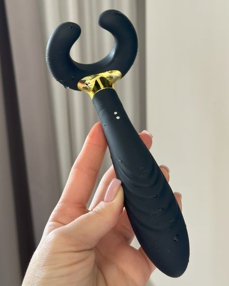 Вібратор 3X Stimulator для клітора, пеніса та анальної стимуляції фіолетовий | Зображення 6