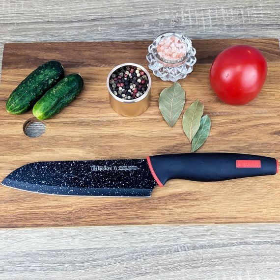 Ніж Santoku з покриттям Milano BOLLIRE | Зображення 1