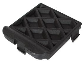 Ford Focus III 5-дверный хэтчбек (от 2011-) заглушка буксировочного крюка фаркопа в задний бампер Форд Фокус 3