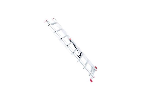 Лестница 2-х раскладная Intertool - 3960 мм х 2x8 ступеней (LT-0208) | Зображення 1