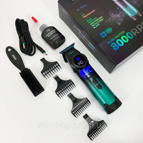 Машинка для різних стрижок акумуляторна VGR V-946, Бездротова акумуляторна машинка для стрижки волосся VY-85 | Зображення 5
