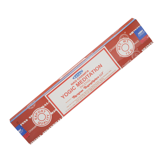 Аромапалички Yogic Meditation  Йога. Медитація 15г Satya 8904234405445