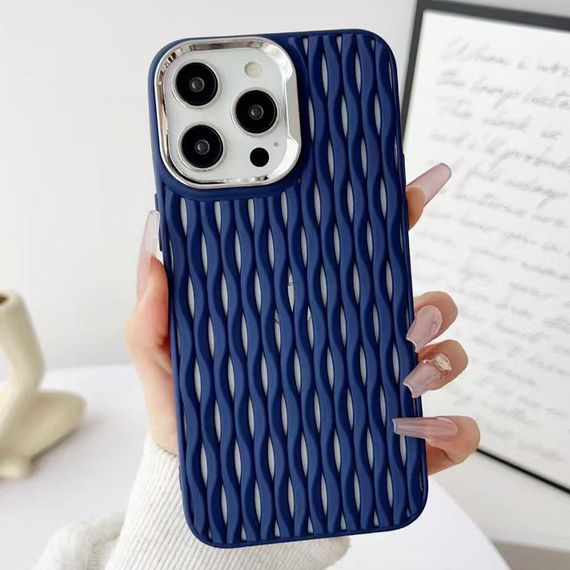 Чохол TPU Ribbio для Apple iPhone 15 Pro (6.1") Gray Blue | Зображення 1