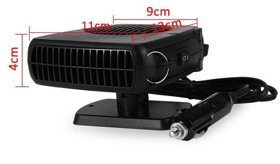 Автомобільний нагрівач Auto Heater Fan 703, 200 W живлення від прикурювача, автопічка, автодуйка | Зображення 9