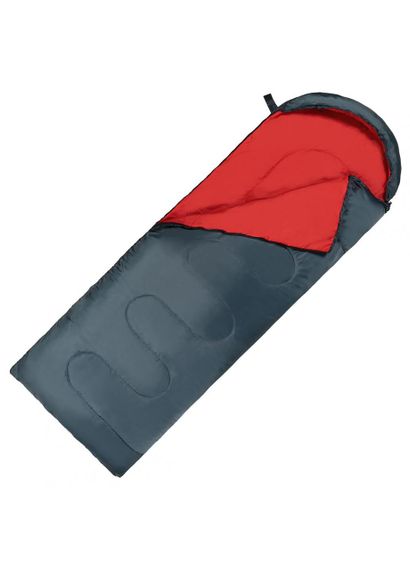 Спальный мешок (спальник) одеяло SportVida SV-CC0063 +2 ...+ 21°C R Navy Green/Red