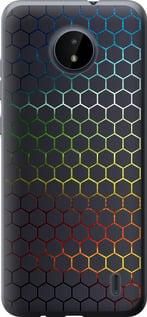 Чохол на Nokia C20 Переливні стільники із силікону FCh_010130