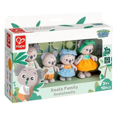 Ігровий набір Hape дерев&apos;яний Сім&apos;я коал (E3528) | Зображення 1