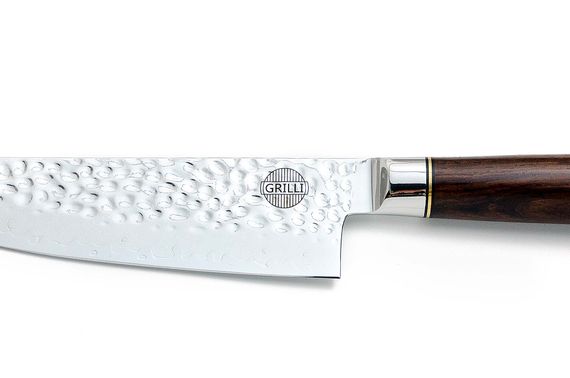 Професійний ніж шеф кухаря із дамаської сталі Chefs Knife 20,5 см GRILLI 88815 Код: 012181 | Зображення 4