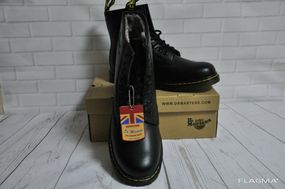 Ботинки с мехом Dr. Martens 1460 (Black) Размер 41 42 43 44 45