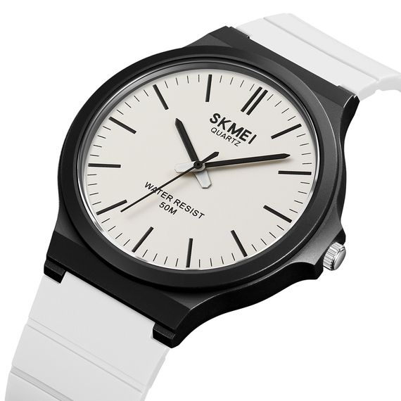 Чоловічий годинник Skmei 2108BKWT Black-White | Зображення 1