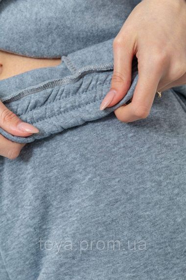 Спортивный костюм женский на флисе, цвет серый, размеры M, L, XL, XXL FA_008463 | Зображення 8