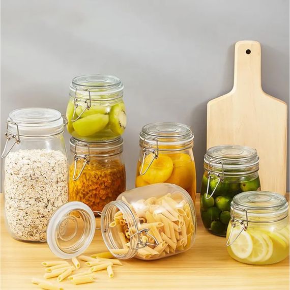 Ємність скляна з бугельним замком VT-7410 Vittora 1000 мл | Зображення 2