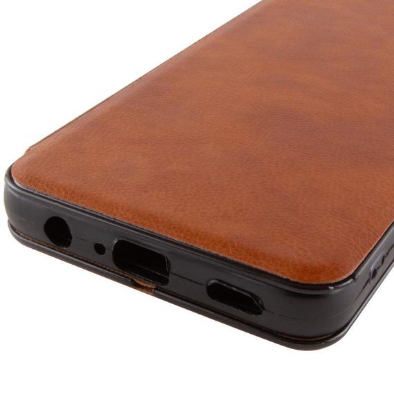 Шкіряний чохол-книжка Belora для Samsung Galaxy A06 Black Brown | Зображення 6