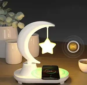 Бездротова зарядка для телефону/нічник-лампа зірка TB-35SLIWBT | Зображення 2
