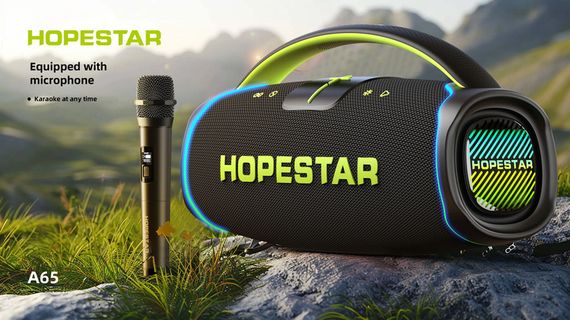 Колонка з мікрофоном Hopestar A65 - потужний звук у компактному корпусі (46063- A65_5999) | Зображення 4