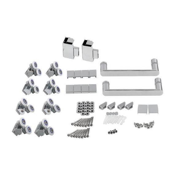 Душова кабіна Qtap Taurus CRM1011SC6 100x100 см, скло Clear 6 мм, покриття CalcLess без піддона | Зображення 6