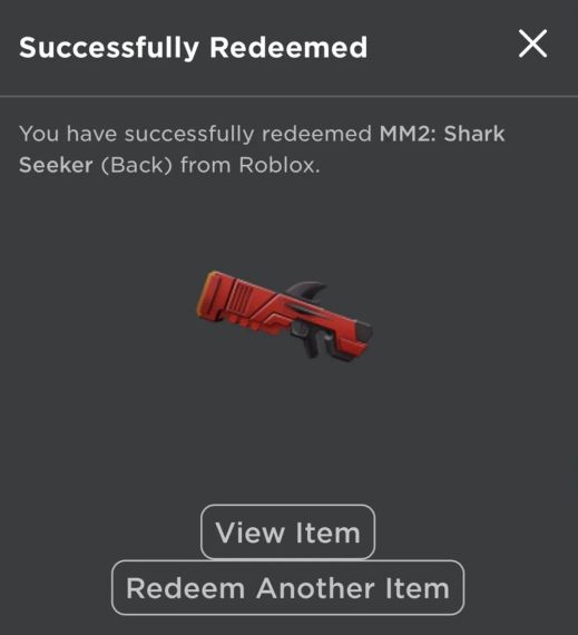 Бластер Нерф Роблокс ММ2 Оригинал Nerf Roblox MM2 Shark Seeker (F2488) эко-упаковка | Зображення 6