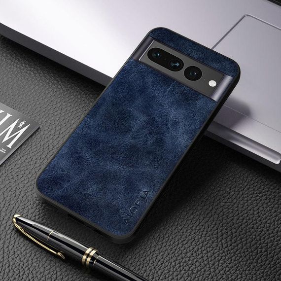 Google Pixel 6 нубуковий чохол MagSafe синій