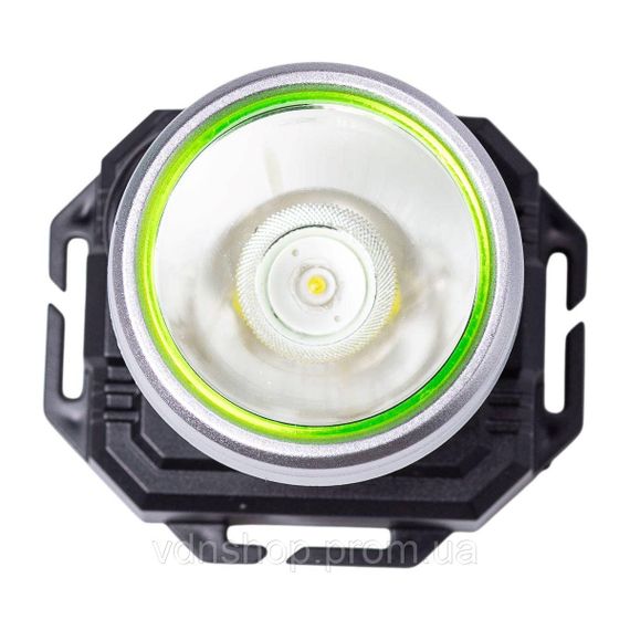 Налобный фонарь аккумуляторный 8х8х5.5 см 5 В 3 режима работы LED HP-JG-4 | Зображення 1