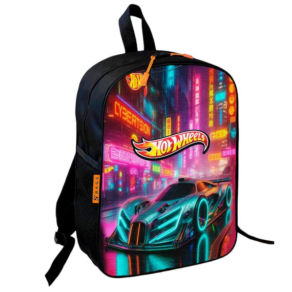 Набор Hot Wheels 2 в 1: детский рюкзак + сумка-слинг, для мальчика и девочки 7–9 лет (6274) | Зображення 1