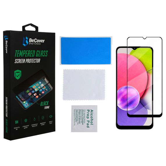 Скло захисне BeCover Samsung Galaxy A03 Core SM-A032/ A03 SM-A035 Black (707102) | Зображення 3