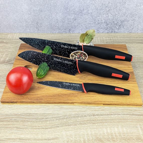 Ніж Santoku з покриттям Milano BOLLIRE | Зображення 3