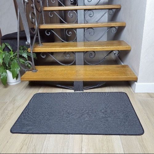 Килимок універсальний для підлоги Твіст 60*90см сірий Дариана | Зображення 1