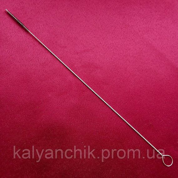 Ерш для чистки стеклянной трубки Bristles Power черный D - 0.2 см.