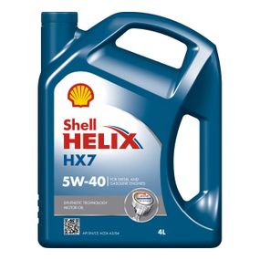 Моторна олива Shell Helix HX7 5W-40 4л.