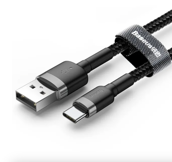 Кабель Baseus Quick Charge 3.0 USB Type C 3 А 2 метри | Зображення 1