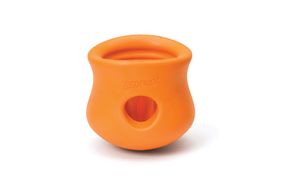 Іграшка для собак West Paw Toppl Dog Toy помаранчева, 8 см
