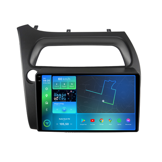 Штатна магнітола Torssen 2K Honda Civic 5D Coupe F9432 4G Carplay DSP | Зображення 1