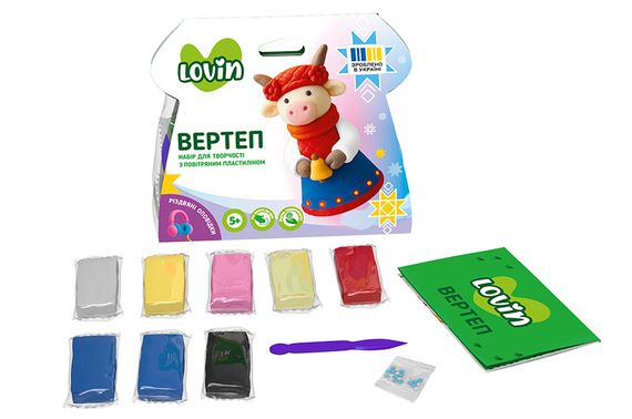 Набір для ліплення з повітряним пластиліном 7000228 "Вертеп" LOVIN | Зображення 6