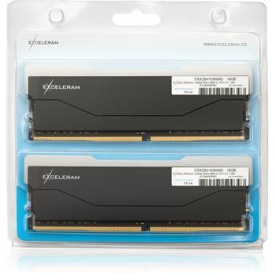 Модуль памяти для компьютера DDR4 16GB (2x8GB) 3600 MHz RGB X2 Series Black eXceleram (ERX2B416369AD) | Зображення 2