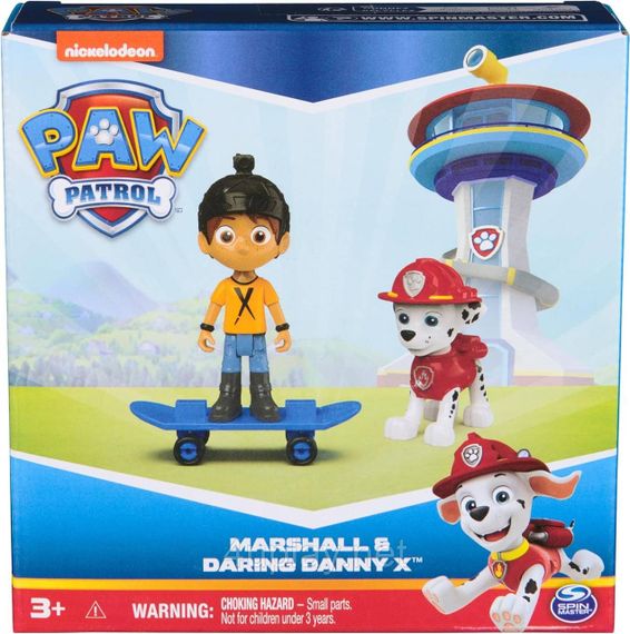 Набор фигурок Щенячий патруль Маршал и Дерзкий Дэнни Икс Оригинал Paw Patrol Marshall & Daring Danny X | Зображення 1