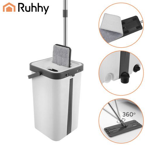 Швабра с двумя камерами 11 л с мопами Ruhhy 27232 | Зображення 2