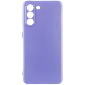 Чохол Silicone Cover Lakshmi Full Camera (AAA) для Samsung Galaxy S23+, Фіолетовий