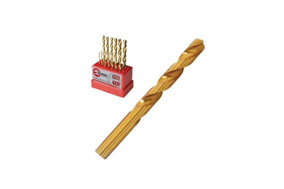Набор сверл по металлу Intertool - 25 шт. (1-13 мм), титан (SD-0025)