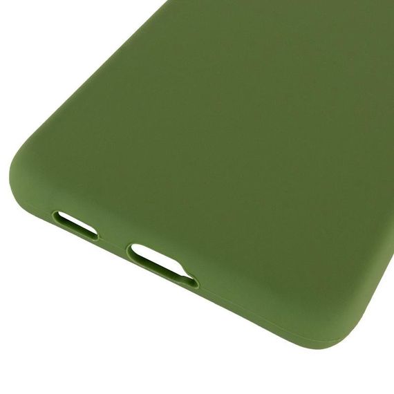 Чохол Silicone Cover Ummi Lakshmi (AA) для Samsung Galaxy S21 Ultra Зелений / Dark green | Зображення 4
