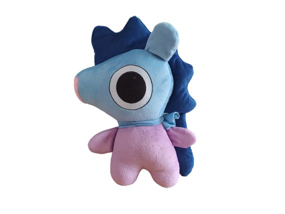 Плюшевая мягкая корейская игрушка единорог MANG Манг BT21 группы BTS талисман K-POP 35 см 00239 | Зображення 2