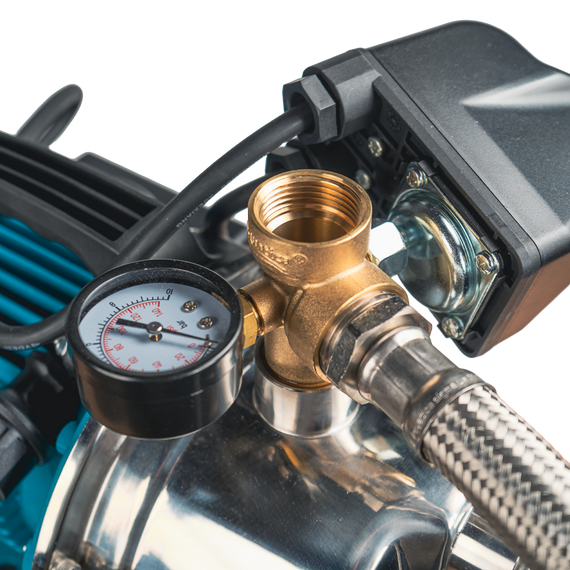 Насосна станція Leo EKJ-1202S/50UA 1.2 кВт Hmax 48 м Qmax 80 л/хв 50 л (775314/50) | Зображення 7