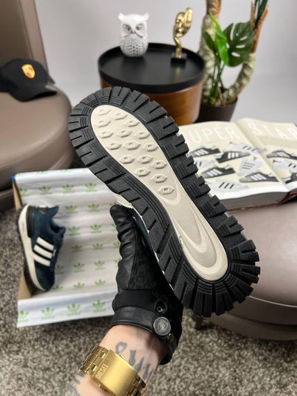 Мужские кроссовки ZX Street All Black White весна / літо / осінь A3687 42 26,5 | Зображення 2