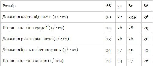 Костюм для хлопчика Носи своє 68 Блакитний (p-10269-109489) | Зображення 1