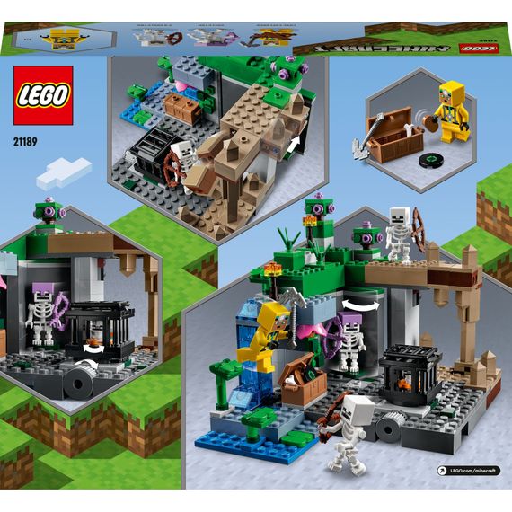 Конструктор LEGO Minecraft Підземелля скелетів 364 деталі (21189) | Зображення 9