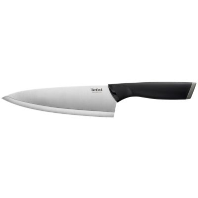 Кухонный нож Tefal Comfort, 20см, з чохлом, нержавіюча сталь, пластик, чорний (K2213244) | Зображення 2