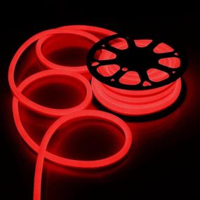 Світлодіодна стрічка вологозахищена 220V 13.2W 5730 Red NEON IP65 1m (BY-035/120)