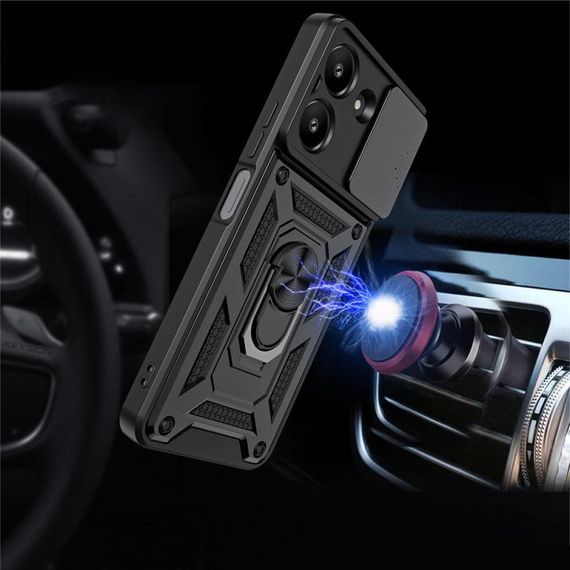 Ударопрочный чехол Camshield Serge Ring для Xiaomi Poco M7 Pro 5G | Зображення 1