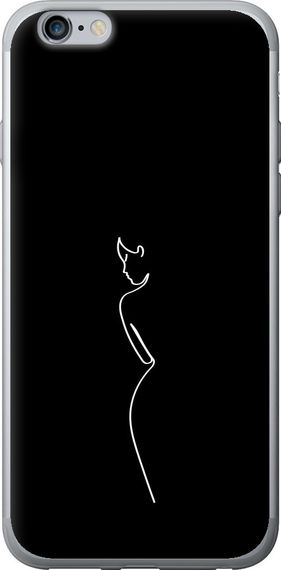 Чехол на iPhone 6 Plus Силуэт1 "4590u-48-17620"