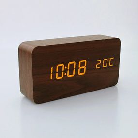 Настільний LED годинник-будильник з термометром XPRO VST-872-4 (234567557_306)